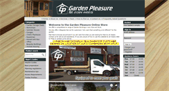 Desktop Screenshot of gardenpleasure.co.uk