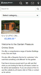 Mobile Screenshot of gardenpleasure.co.uk